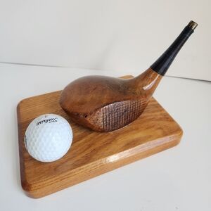 Vintage MacGregor Dayton Premier Wood Golf Club Card Holder 1999 US Open Ball